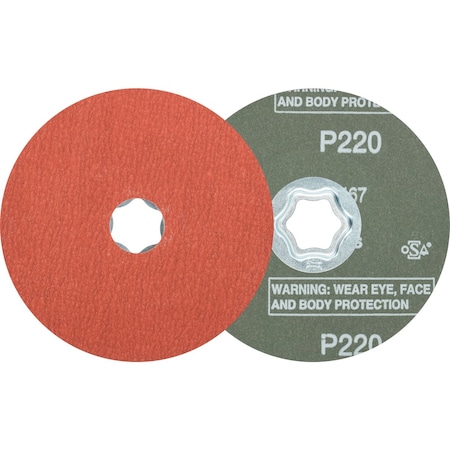 Pferd Combiclick Fiber Disc, 4-1/2", A-Cool, 220 40308